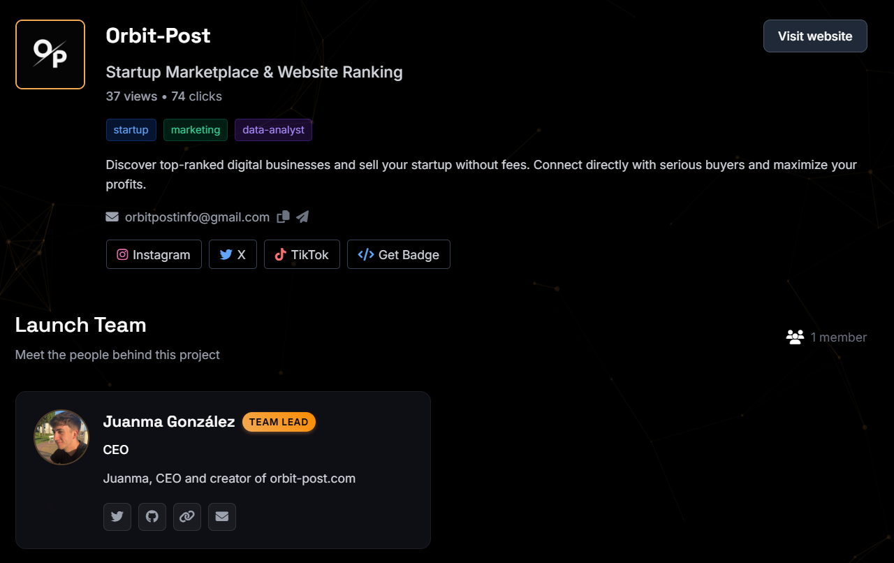 Profile Header